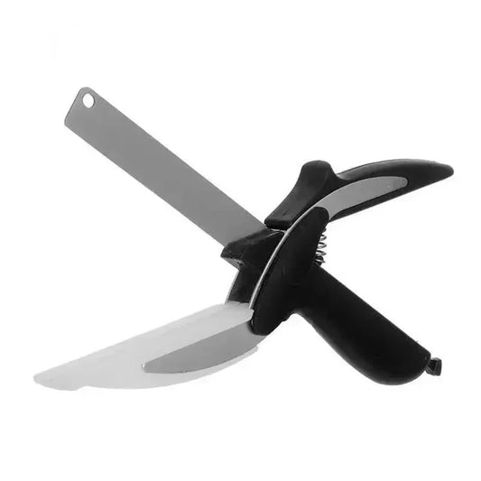 2-in-1 Kitchen Scissors with Cutting Board Knife - Smart Chopper Tool