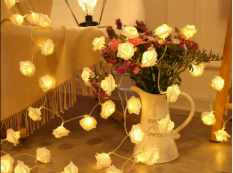 Enchanted Rose LED Strings