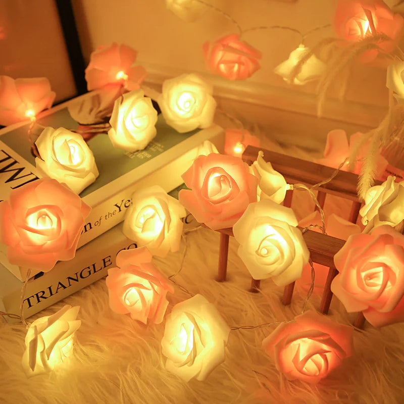 Enchanted Rose LED Strings