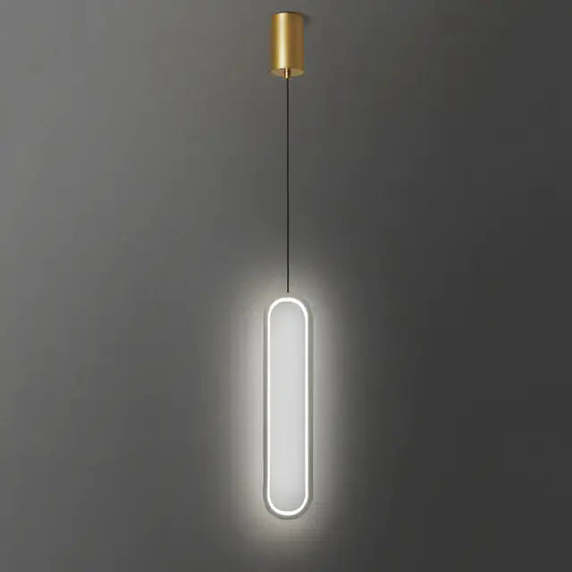 Modern LED Ceiling Light - Designer Geometric Pendant Lamp Black | Dimmable Flush Mount Fixture Viral product 2026