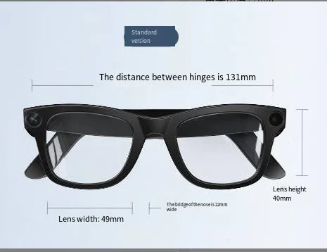 AI Camera Smart Glasses - HD Recording, Translation & Voice Calls